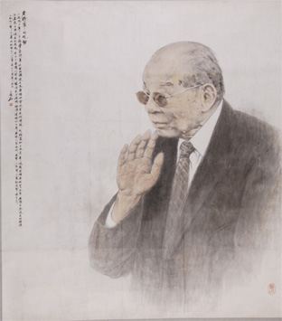 老将军的归劝 人物画图片