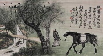 "枯藤","老树","昏鸦","夕阳",等词语描绘了怎样的景象?